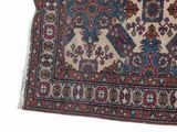 an image of a rug with a pattern on it on a white background