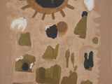 une image représentant un tableau où l'on voit un soleil entouré de personnes