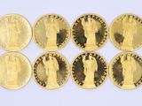 six gold sovereign sovereigns of the united states