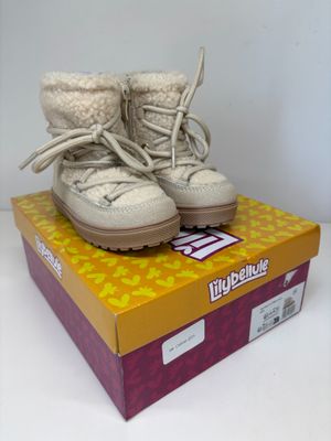 APRES-SKI POUR ENFANT LILYBELLULE ISLARA TAILLE 22 ECRU - Ma…