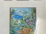 a picture of a picture of an animal in the jungle