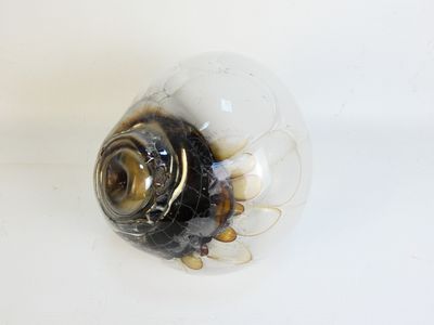 an image of a close up of a light bulb on a table