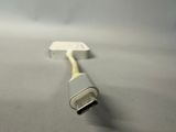 a close up picture of a usb cable connected to a computer