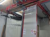 a picture of a large room with a lot of equipment in it