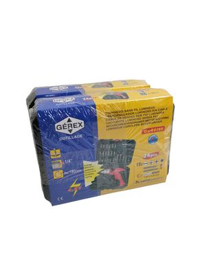 Lot de 2 tournevis sans fil GÉREX Gx46trr - Neuf - TVA Récup…