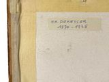 an old picture of a piece of paper with writing on it