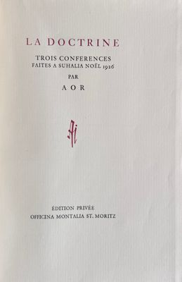 la couverture d'un livre sur laquelle figure une inscription en rouge