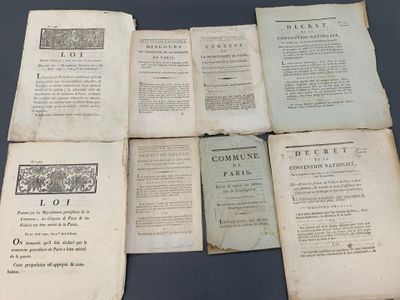 (Commune insurrectionnelle de Paris) Importante réunion de 8…