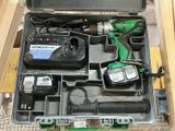 a tool kit in a case on the floor