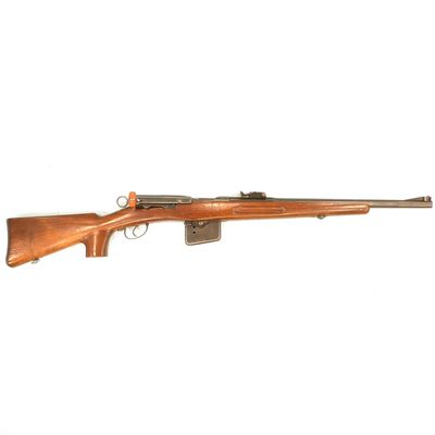 Un fusil SCHMIT RUBIN Modifier 22LR Modèle "base 1889" Calib…