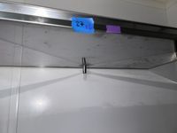 Etagère en inox permettant d'égoutter la vaisselle avec trou… (photo 2)