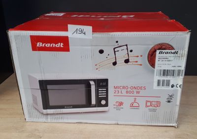 Micro-ondes BRANDT SE2300WZ - 23L - 800W - Pose libre - Blan…