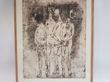 an image of a drawing of three men standing next to each other