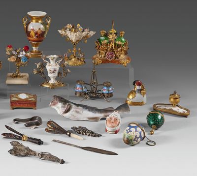 a lot of different items that are sitting on a table