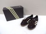 adidas superstar shoes in black and white with a box