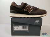 new balance 574 brown sued