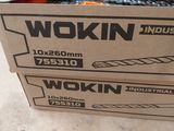 a box of tools sitting on the floor next to a box