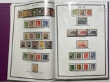 a book with a bunch of stamps on it