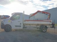 CAM RENAULT MASTER PLATEAU AVEC GRUE FASSI F40B PTAC : 4,5T … (photo 4)