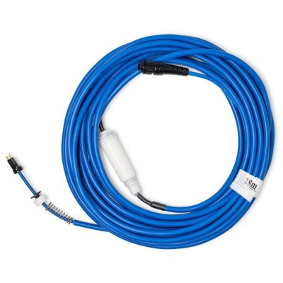 une image représentant une rallonge bleue avec un cordon blanc