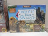 a picture of a box of enquette au parc zooglique