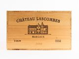 a wooden box that has a label on it