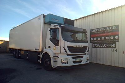 Cam Iveco Stralis 330e6 Caisse Hayon Frigo 6x2 Ptac 26t (Cav…