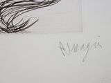 a picture of a drawing of a bird on a piece of paper