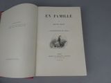 an open book with a picture of a man sitting on a horse