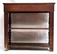 Console-desserte rectangulaire en bois teinté façon acajou o… (photo 3)