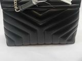 chanel black quilted leather clutch bag with chain strap