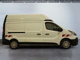 a picture of a white van parked in a garage