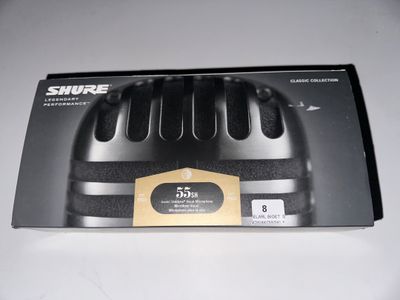 Microphone Shure 55SH — Pour Harmonica