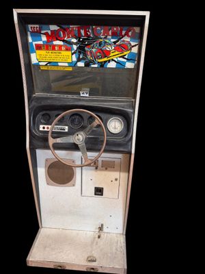 une machine équipée d'un volant et d'un volant