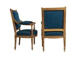 two chairs with blue upholstered upholstered upholstered upholstered upholstered upholstered upholstered upholstered