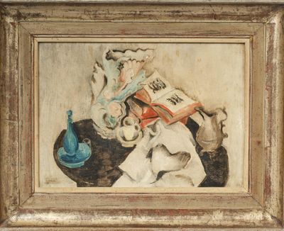 Alice HALICKA (1895-1975) Nature morte au livre