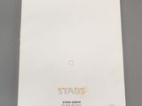 a close up of a piece of paper on a table