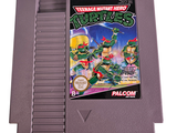 teenage mutant ninja turtles nes game cartridge