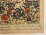a picture of a picture of a battle in a magazine