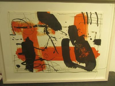 53.55 - DE REIMPRE, LITHOGRAPHIE, COMPOSITION CONTEMPORAINE …