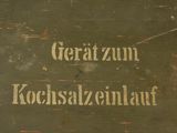 an old book with german writing on it