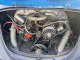 a small engine in the trunk of a car
