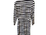 a black and white striped dress on a mannequin mannequin mannequin mannequin mannequin mannequin mannequin mannequin
