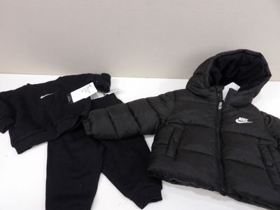 nike jacket and pant set for toddler boys