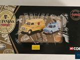 une boîte sur laquelle figurent l'image d'un camion de bière et celle d'un camion