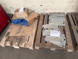 two pallets that are sitting next to each other on the floor