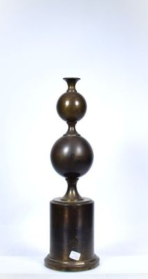 Philippe BARBIER (1927-2020) vers 1970 - PIED DE LAMPE en la… - Photo 1