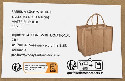 un sac en papier brun muni d'une poignée brune