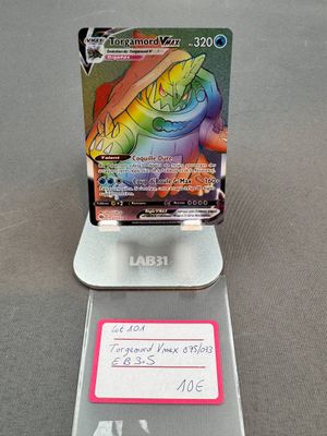 Pokemon : Torgamord V Max, 075/073 Eb3.