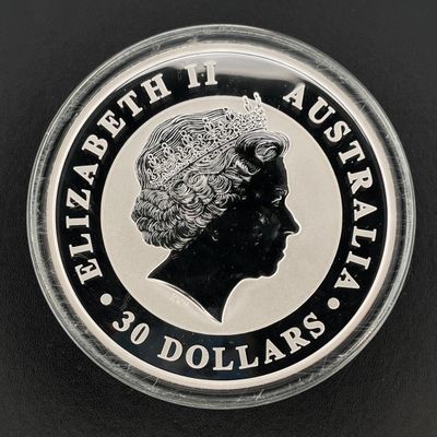 une image représentant une pièce d'argent à l'effigie de la reine Élisabeth II